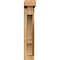 Ekena Millwork Balboa Block Rough Sawn Bracket w/ Offset Brace, Western Red Cedar, 4"W x 14"D x 22"H BKT0402X14X22BOA05RWR - alternate 2